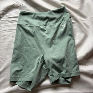 Gymshark Sage Green Bike Shorts